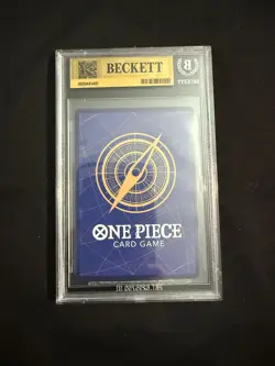 BGS 9.5 One Piece TCG Monkey.D.Luffy P-001 25th Anniversary Premium Collection - Image 2