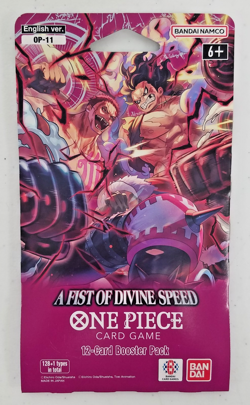 One Piece - A Fist of Divine Speed OP11 - Sleeved Booster - English New Sealed - Image 1