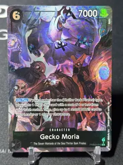 GECKO MORIA - One Piece PRB02-013 - Alt Art AA Rare R - Premium Booster Vol. 2 - Image 1