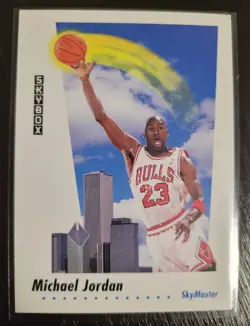 1991-92 Skybox Michael Jordan 4 card Lot - Image 4