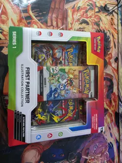 Pokemon First Partner Series 1 Pokemon Illustration Collection Box - Image 1