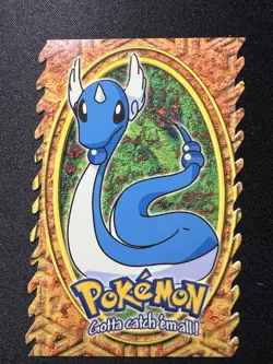 Dragonair Pokemon Movie 1999 Pokemon Topps #11 Die Cut Card - Image 1