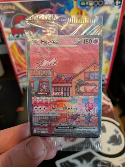 Mew EX 053 Scarlet & Violet 151 Promo Holo Pokemon TCG Card New Sealed - Image 1
