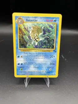 (LP-NM) Omastar Fossil 40/62 Pokemon Card - Image 1