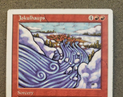 Jokulhaups 5th Edition unplyed Rare MAGIC THE GATHERING MTG CARD (DS3D1A4)...... - Image 3