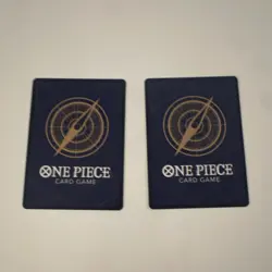 Bandai One Piece Card Game Roronoa Zoro & Borsalino Foil Character Cards Lot (2) - Image 2