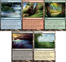 VIVID CRAG CREEK GROVE MARSH & MEADOW Lorwyn MTG Magic Cards DJMagic - Image 1
