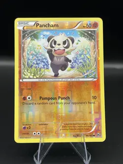 (NM) Pancham Reverse holo 86/162 XY Breakthrough Pokemon TCG Card 317a-36 - Image 1