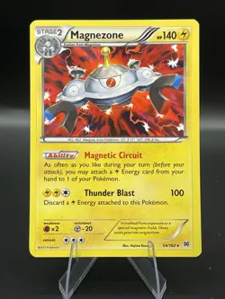 (NM) Magnezone Holo 54/162 BREAKthrough Pokemon TCG Card 330a-49 - Image 1
