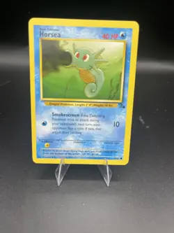 (NM) Horsea 49/62 Pokemon Card Fossil Common - FREE TRACKED SHIPPING - Image 1