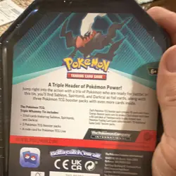 Pokemon Darkrai EX Tin Sealed New w/ Promo Card Trading Card Game Collector TCG - Image 4
