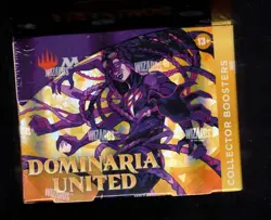 DOMINARIA UNITED COLLECTOR ENGLISH (12 PACKS) BOX MAGIC MTG Factory Sealed - Image 1