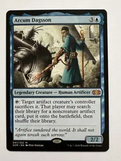 MTG Arcum Dagsson 041/332 Double Masters 2XM Mythic NM - Image 1