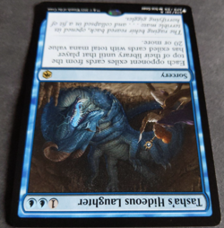 MTG Tasha's Hideous Laughter | The List Reprints | NM | Rare Blue Sorcery | - Image 3