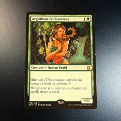 Wizards of the Coast MTG Argothian Enchantress 158 EMA Mythic Creature Reg EN - Image 1