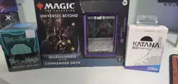 MTG Universes Warhammer 40K Commander Necron Dynasties Deck Magic Gathering - Image 1