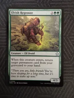 mtg elvish regrower foundations - Image 1