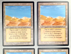 MTG Arabian Nights Desert x4 NM (Magic the Gathering) Playset, English - Image 5
