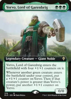 Yorvo, Lord of Garenbrig (Extended Art) - Throne of Eldraine - Image 1