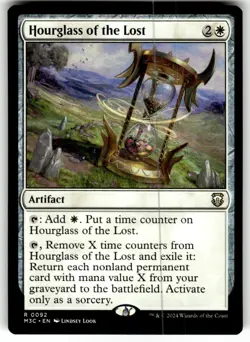 Hourglass of the Lost Commander: Modern Horizons 3 Regular MTG NM - Image 1