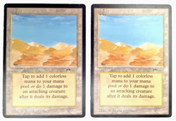MTG Arabian Nights Desert Mirage Campfire x2 NM (Magic Gathering) +Bonus Rares! - Image 1