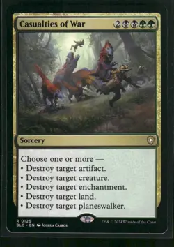 Casualties of War 125, Commander: Bloomburrow, R MTG - Image 1