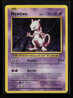 Mewtwo #51/108 - Evolutions Theme Deck Cracked Ice Holo Pokemon Card Pokemon TCG - Image 1
