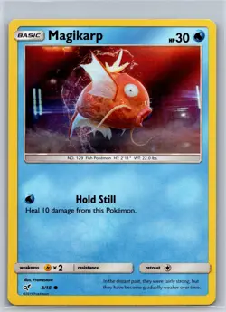 Magikarp 8/18 Common Detective Pikachu Pokemon Holo NM/M 622c-54 - Image 1