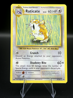(NM) Raticate 67/108 Rare XY Evolutions Pokemon TCG Card 319a-36 - Image 3