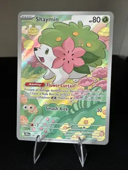 Pokemon Shaymin 185/182 Sv10: Destined Rivals Holo - 2025 NM - Image 1