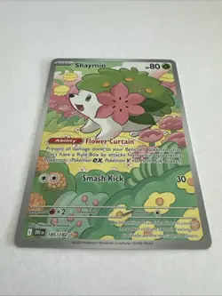 Pokemon Shaymin 185/182 Sv10: Destined Rivals Holo - 2025 NM - Image 2