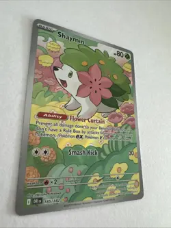 Pokemon Shaymin 185/182 Sv10: Destined Rivals Holo - 2025 NM - Image 3