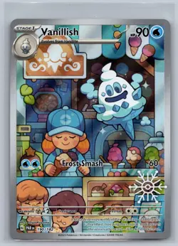 Vanillish (Holiday Calendar) 190/182 Holo Pokemon NM - Image 1