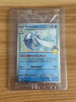 Primarina 020/084 Sealed Promo Pitch Black Release Day Cosmo Holo 30th - Image 1