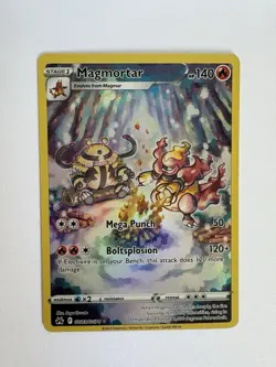 Magmortar GG03/GG70 Galarian Gallery Ultra Rare Holo Crown Zenith Pokemon NM - Image 2