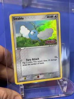 The Pokemon Company Pokemon TCG Swablu 66/108 Power Keepers Rev Holo Com 40 HP - Image 1