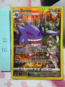 Pokemon TCG Gengar TG06/TG30 Trainer Gallery Illustration Rare Holo NM - Image 1
