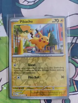 Pokemon TCG - Pikachu 062/193 Reverse Holo - Scatlet & Violet - Paldea Evolved - Image 2