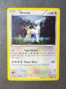 Pokemon TCG ARCEUS XY197 Black Star Promo Holo XY Promos - LP - Image 1