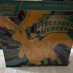 Pokemon TCG Elite Trainer Box Mega Evolution—Ascended Heroes English Promo - Image 1