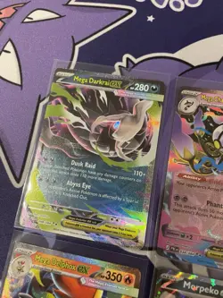 Pokemon TCG Pitch Black EX Bundle Complete Set NM. Darkrai, Chandelure - Image 2