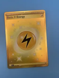 Basic Lightning Energy 257/198 Sv01: Scarlet & Violet Base Set Holo Pokemon NM/M - Image 1