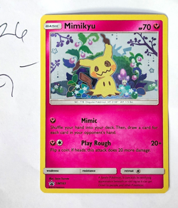 Mimikyu SM163 - Sun & Moon Black Star Promo - English Pokemon TCG - Image 1