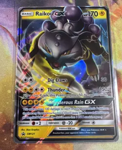 The Pokemon Company Raikou GX 170 HP SM Promo Holo SM121 Basic English - Image 1