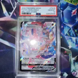PSA 10 Sylveon Vmax TG15/TG30 Pokemon Brilliant Stars Trainer Gallery - Image 1