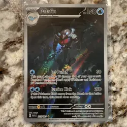 The Pokemon Company Palafin 225/091 SV Paldean Fates IR Holo EN 150HP - Image 1