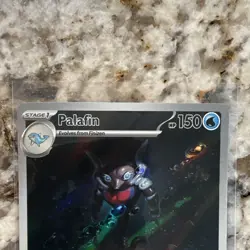 The Pokemon Company Palafin 225/091 SV Paldean Fates IR Holo EN 150HP - Image 2