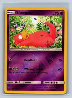 Slowpoke 48/145 Common Guardians Rising Pokemon Reverse Holo NM/M 701c-1 - Image 1