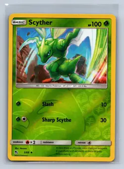 Scyther 5/68 Uncommon Hidden Fates Pokemon Reverse Holo NM/M 707c-37 - Image 1