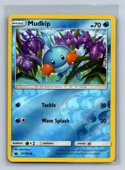 Mudkip 33/168 Common Celestial Storm Pokemon Reverse Holo NM/M 709d-45 - Image 1